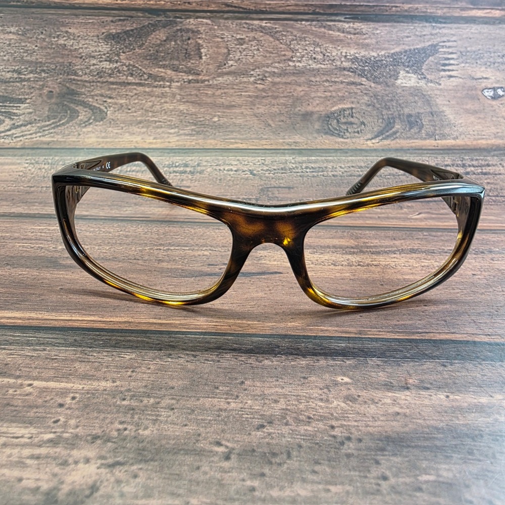 Ray-Ban RB 4119 710/71 3N Dark Havana Tortoise Wrap Sunglasses Italy 3501